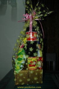 Hamper as consolation prize